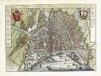 Plan and View of the Towns and Buildings of Holland and the Low Countries, 1649-Joan Blaeu-Giclee Print