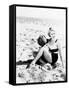 Joan Blondell at the Beach, 1933-null-Framed Stretched Canvas