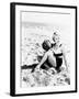 Joan Blondell at the Beach, 1933-null-Framed Photo