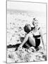 Joan Blondell at the Beach, 1933-null-Mounted Photo