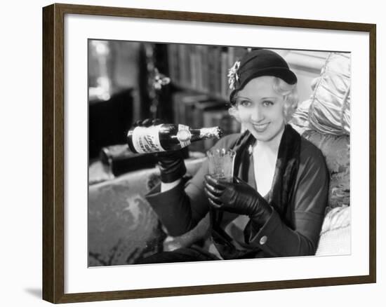 Joan Blondell: The Crowd Roars, 1932-null-Framed Photographic Print