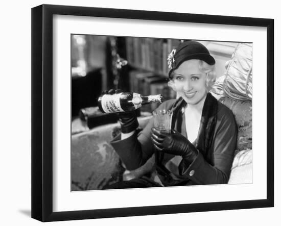 Joan Blondell: The Crowd Roars, 1932-null-Framed Photographic Print