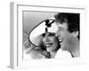 Joan Collins and Bill Wiggins-Associated Newspapers-Framed Photo