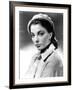 Joan Collins, British actress born May 23rd, 1933, here 1952 (b/w photo)-null-Framed Photo