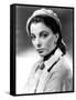 Joan Collins, British actress born May 23rd, 1933, here 1952 (b/w photo)-null-Framed Stretched Canvas