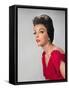Joan Collins, British actress born May 23rd, 1933, here 1957 (photo)-null-Framed Stretched Canvas