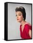 Joan Collins, British actress born May 23rd, 1933, here 1957 (photo)-null-Framed Stretched Canvas