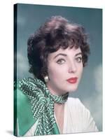 Joan Collins, British actress born May 23rd, 1933, here 1958 (photo)-null-Stretched Canvas