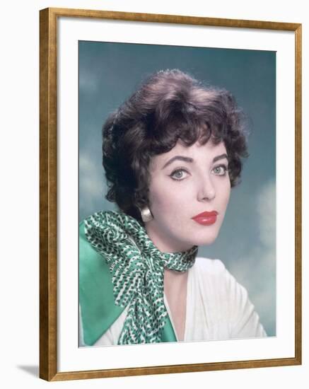 Joan Collins, British actress born May 23rd, 1933, here 1958 (photo)-null-Framed Photo