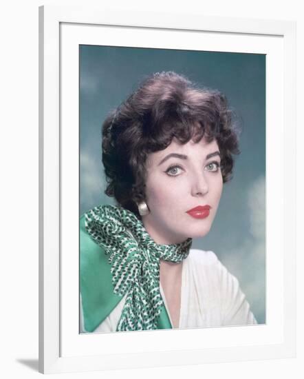 Joan Collins, British actress born May 23rd, 1933, here 1958 (photo)-null-Framed Photo