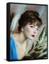 Joan Collins, British actress born May 23rd, 1933, here 1958 (photo)-null-Framed Stretched Canvas