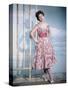 Joan Collins dans les annees 50 in the 50's (photo)-null-Stretched Canvas