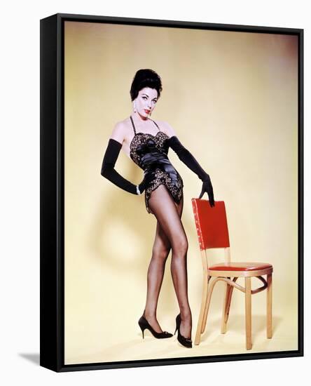 Joan Collins-null-Framed Stretched Canvas