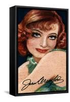 Joan Crawford, (1905-197), Academy Award Winning American Actress, 20th Century-null-Framed Stretched Canvas