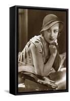 Joan Crawford, American Actress, 1933-null-Framed Stretched Canvas