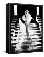 Joan Crawford. Custome by Adrian-null-Framed Stretched Canvas