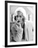 JOAN CRAWFORD dans les annees 30 (b/w photo)-null-Framed Photo