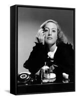 JOAN CRAWFORD dans les annees 30 JOAN CRAWFORD IN THE 30'S (b/w photo)-null-Framed Stretched Canvas