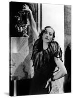 JOAN CRAWFORD dans les annees 30 JOAN CRAWFORD IN THE 30'S (b/w photo)-null-Stretched Canvas