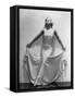 JOAN CRAWFORD dans les annees 30 JOAN CRAWFORD IN THE 30'S (b/w photo)-null-Framed Stretched Canvas