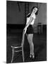 JOAN CRAWFORD dans les annees 30 JOAN CRAWFORD IN THE 30'S (b/w photo)-null-Mounted Photo