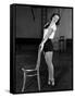 JOAN CRAWFORD dans les annees 30 JOAN CRAWFORD IN THE 30'S (b/w photo)-null-Framed Stretched Canvas