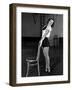 JOAN CRAWFORD dans les annees 30 JOAN CRAWFORD IN THE 30'S (b/w photo)-null-Framed Photo