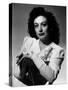 JOAN CRAWFORD dans les annees 40 JOAN CRAWFORD in the 40's (b/w photo)-null-Stretched Canvas