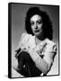 JOAN CRAWFORD dans les annees 40 JOAN CRAWFORD in the 40's (b/w photo)-null-Framed Stretched Canvas