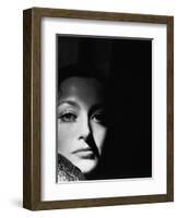 Joan Crawford. "Glitter" 1935, "I Live My Life" Directed by W. S. Van Dyke-null-Framed Photographic Print