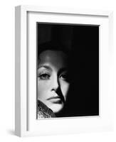 Joan Crawford. "Glitter" 1935, "I Live My Life" Directed by W. S. Van Dyke-null-Framed Photographic Print