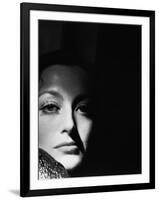 Joan Crawford. "Glitter" 1935, "I Live My Life" Directed by W. S. Van Dyke-null-Framed Photographic Print