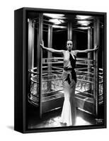 Joan Crawford. "Letty Lynton" 1932, Directed by Clarence Brown. Custome by Adrian-null-Framed Stretched Canvas