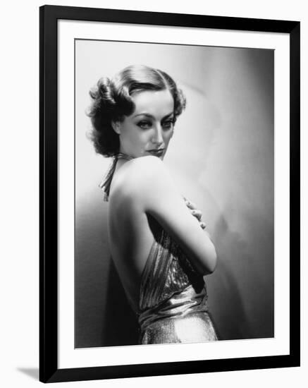 Joan Crawford. "No More Ladies" 1935, Directed by Edward H. Griffith-null-Framed Photographic Print