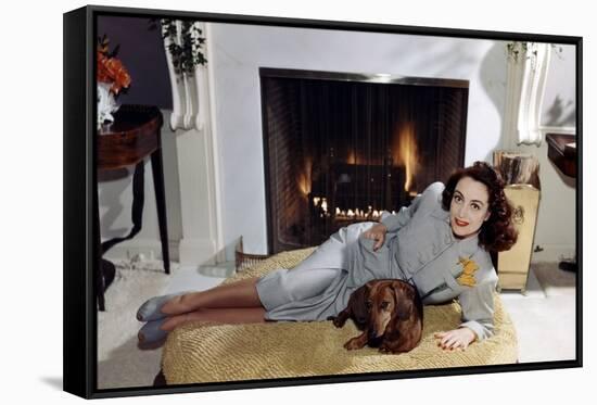 Joan Crawford (photo)-null-Framed Stretched Canvas