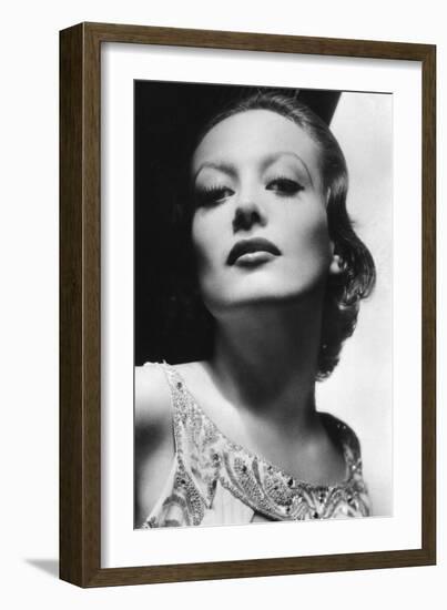 Joan Crawford, Postcard-null-Framed Photographic Print