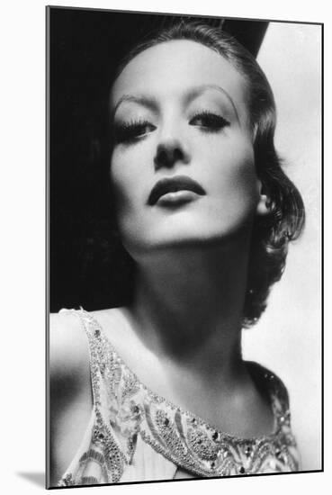 Joan Crawford, Postcard-null-Mounted Photographic Print