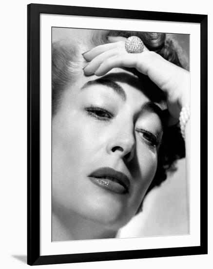 Joan Crawford. "Sudden Fear" 1952, Directed by David Miller-null-Framed Photographic Print