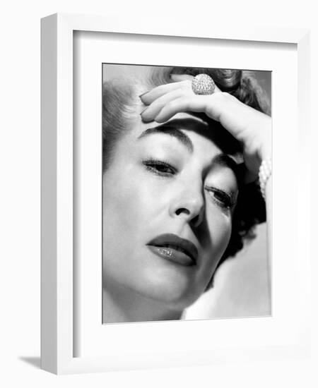 Joan Crawford. "Sudden Fear" 1952, Directed by David Miller-null-Framed Photographic Print