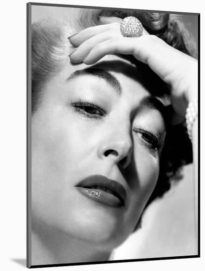 Joan Crawford. "Sudden Fear" 1952, Directed by David Miller-null-Mounted Photographic Print