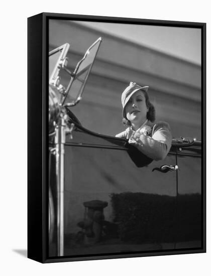 Joan Crawford-null-Framed Stretched Canvas