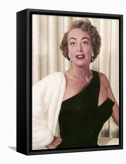 Joan Crawford-null-Framed Stretched Canvas