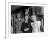 Joan Fontaine, Judith Anderson, Alfred Hitchcock, Rebecca, 1940-null-Framed Photographic Print