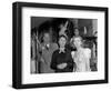 Joan Fontaine, Judith Anderson, Alfred Hitchcock, Rebecca, 1940-null-Framed Photographic Print