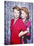 Joan Fontaine, Olivia De Havilland-null-Stretched Canvas