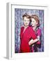 Joan Fontaine, Olivia De Havilland-null-Framed Photographic Print