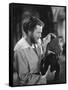 Joan Fontaine, Orson Welles, Jane Eyre, 1944-null-Framed Stretched Canvas