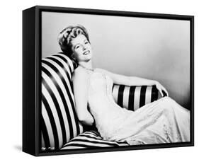 Joan Fontaine-null-Framed Stretched Canvas