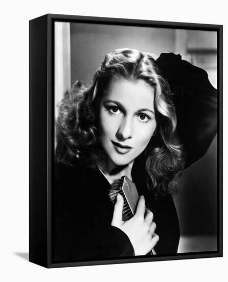 Joan Fontaine-null-Framed Stretched Canvas