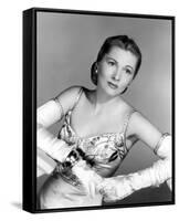 Joan Fontaine-null-Framed Stretched Canvas